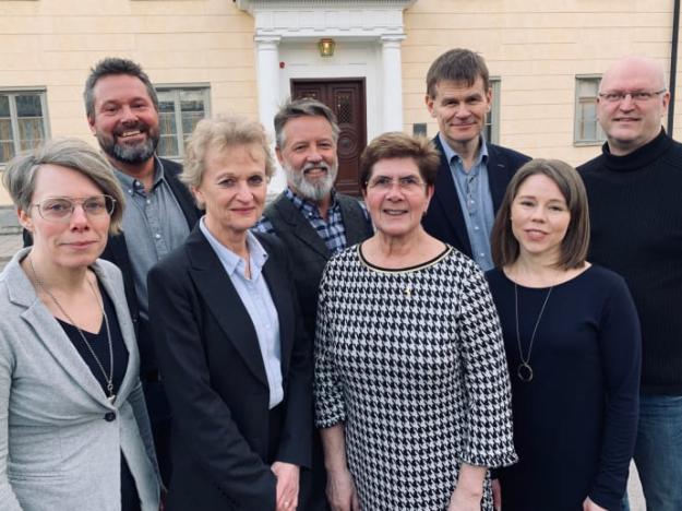 Företrädare för Länsstyrelsen, Skogsstyrelsen och Lantmäteriet, träffades i Falun för att diskutera behovet av en stärkt finansiering för arbetet med omarrondering i Dalarna.