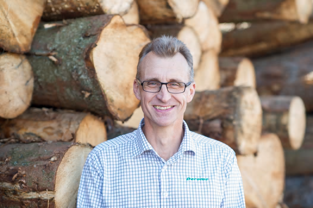 Gunnar Jakobsson, VD Derome Timber.