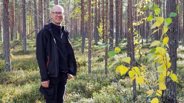 Fredrik Klang, skogsbrukschef på Sveaskog.