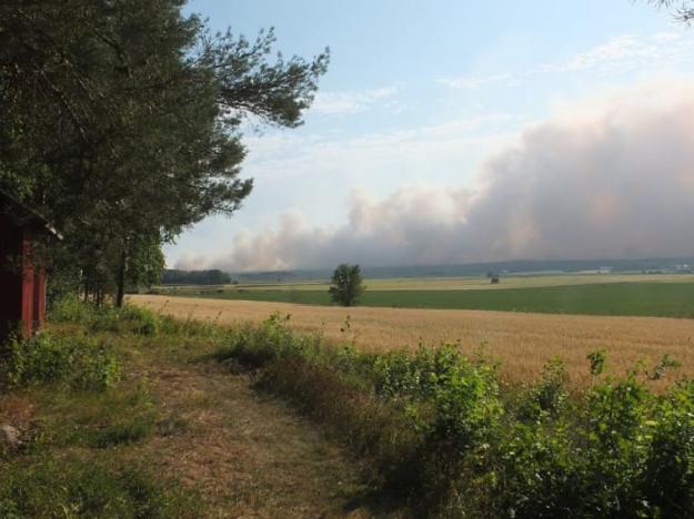 Skogsbrand augusti 2014, Västmanland.