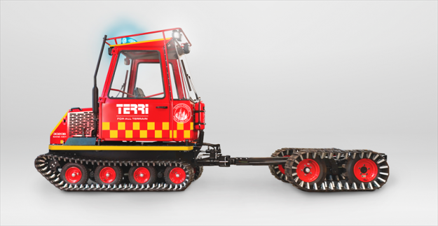 Terri har gjort sig känt för att tillverka små och smidiga skogsmaskiner med låg markpåverkan.