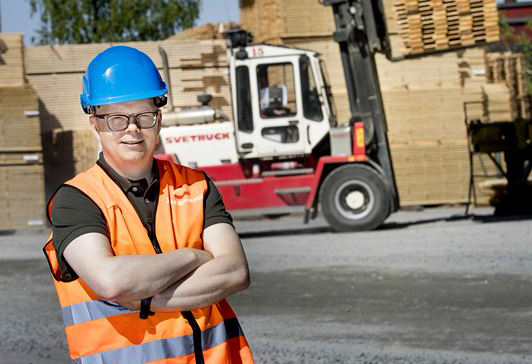 Jouko Mäkimattila, produktchef Hyvlat på Setra.