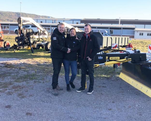 Henrik Johansson, Anna Johansson och Christian Eriksson.