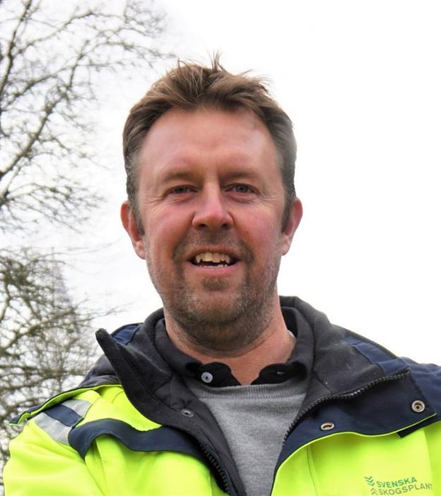 Anders Aronsson, platschef Lagan fröstation.