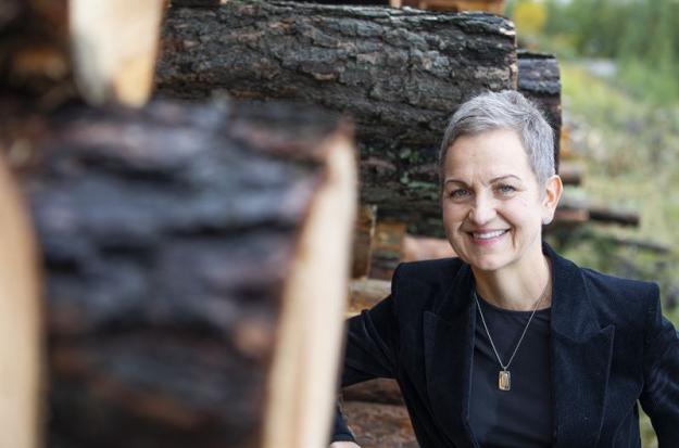Hannele Arvonen, vd på Sveaskog.