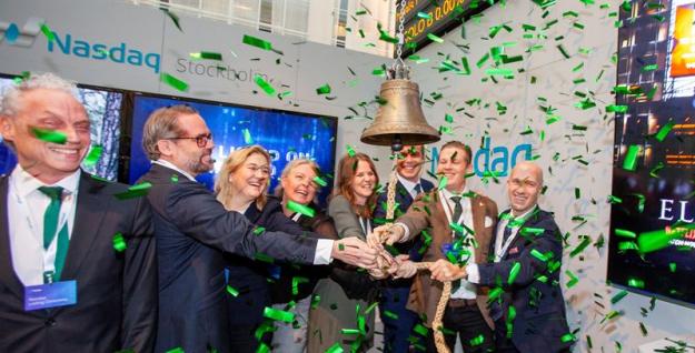 Klockringning Nasdaq Stockholm.