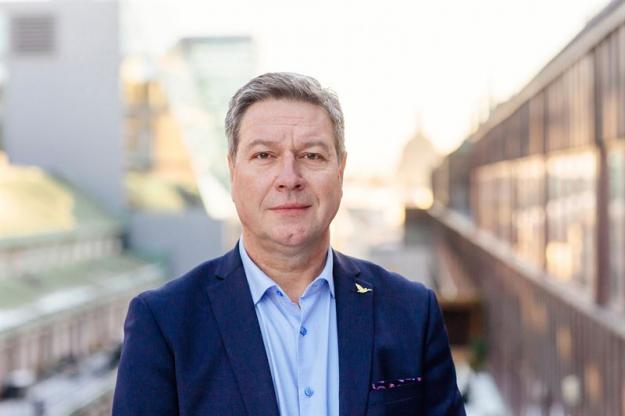 Johan Asklund, affärschef på Landshypotek Bank.