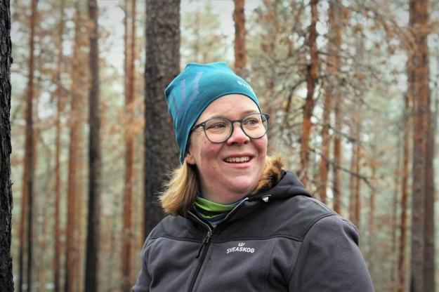 Daniella Andersson, miljö- och naturvårdsspecialist Sveaskog.