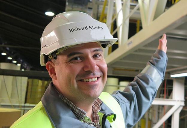 Richard Morén, investeringschef, Fors bruk.