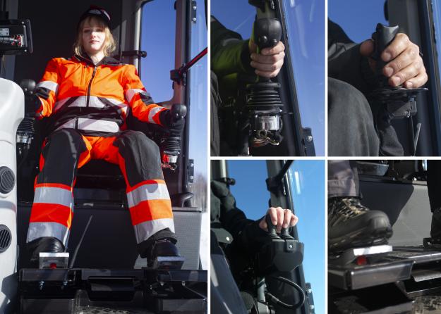 KESLA Quick möjliggör användningen av upp till fyra styrmetoder i en kran – mix & match!