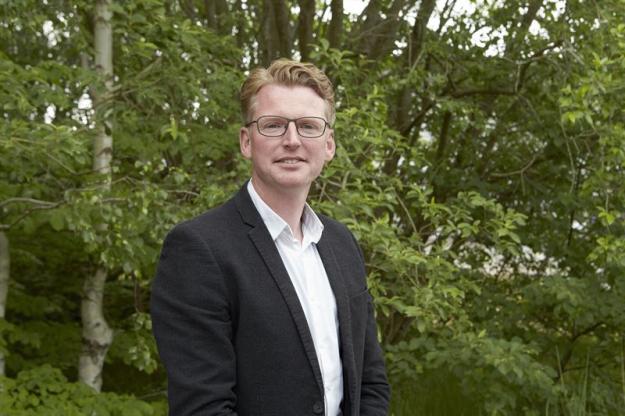 Kenny Holm, marknadschef Södra Building Systems Danmark.